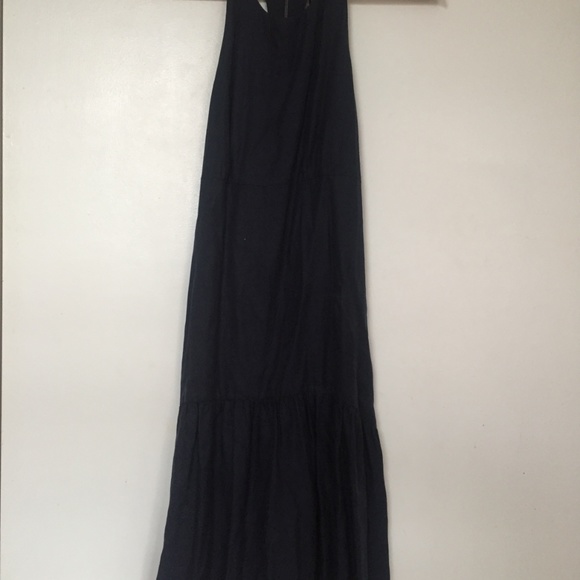 L'Agence Kaela Twill Racerback Dress **NAVY BLUE** - Picture 3 of 5